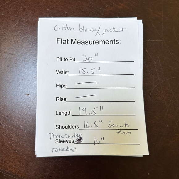 Vintage 1950s Cotton Blouse Sportkraft Cropped with Tie and Button Closure - Picture 15 of 15